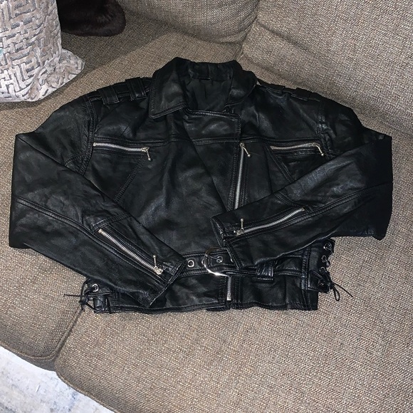 Rare Leather Biker Jacket…Vintage Leather soft like Butter! - Picture 2 of 16